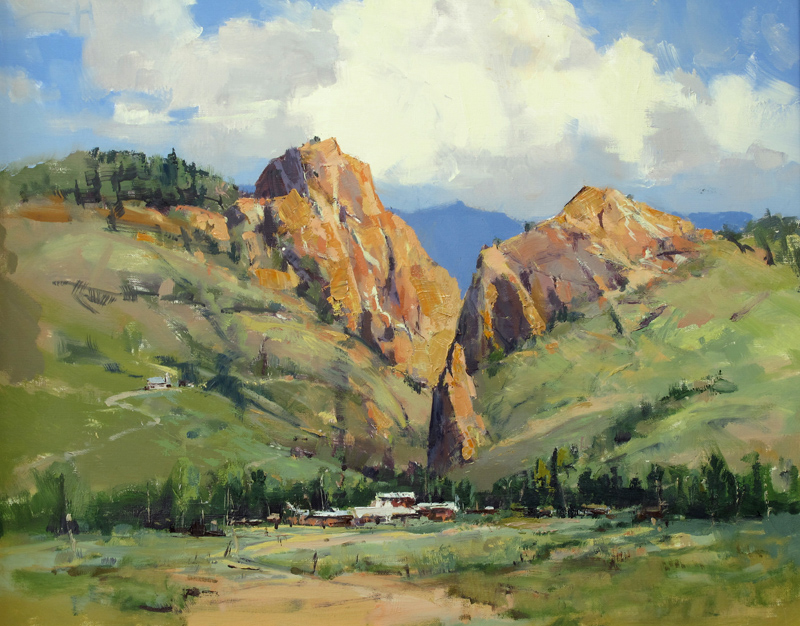 View of Creede